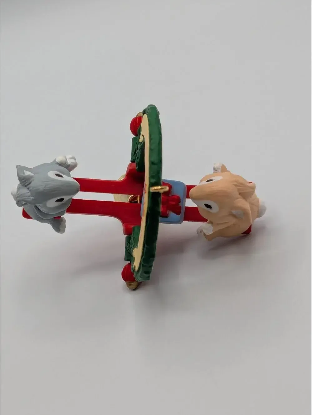 Hallmark Keepsake Friends Are Fun 1991, Features Movement, Vintage Ornament